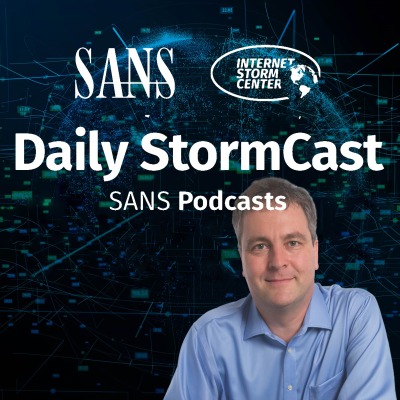 SANS Internet Stormcenter Daily Network/Cyber Security and Information Security Stormcast